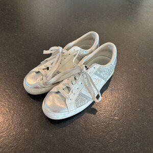 Sam & Libby Women’s Glitter Sneakers | Size 7